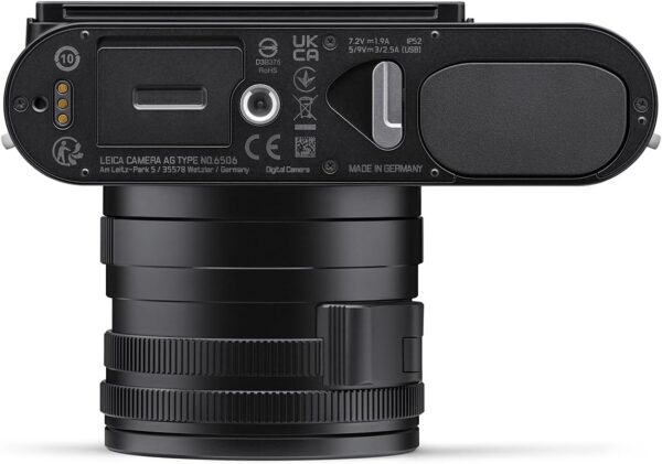 Leica Q3 Compact Digital Camera (19080) (Black) - Image 8