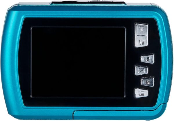 Polaroid IS048 Waterproof Instant Sharing 16 MP Digital Portable Handheld Action Camera, Teal - Image 3