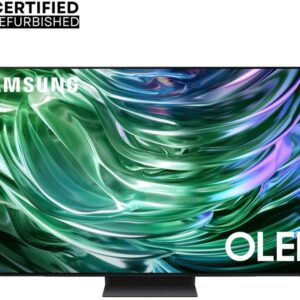 Samsung QN65S90DA 65 Inch OLED 4K Smart TV (2024) (Renewed) Bundle with 2 Year Enhanced Protection Pack
