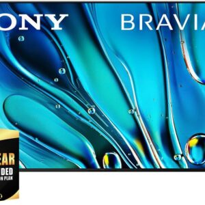 Sony K43S30 BRAVIA 3 43 inch 4K HDR Smart LED TV 2024 Bundle with 4 YR CPS Enhanced Protection Pack