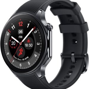ONEPLUS Watch 2, 32GB, 100-Hour Battery, Health & Fitness Tracking, Sapphire Crystal Design, Dual-Engine, Wear OS by Google
