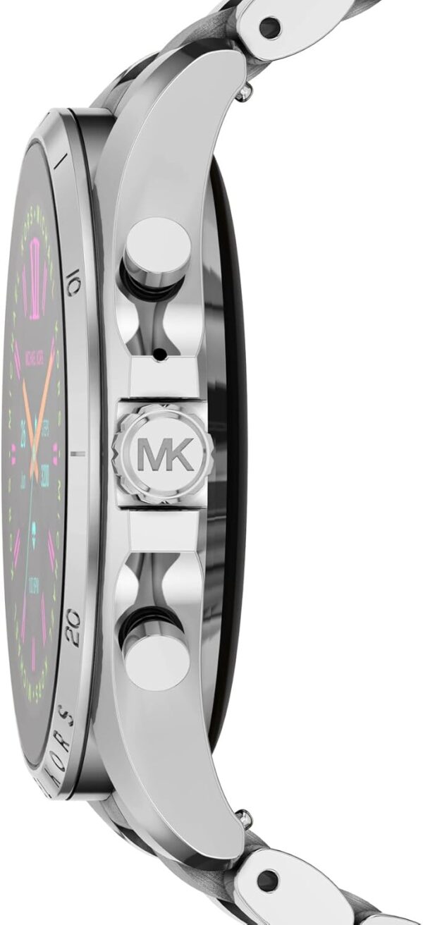 Michael Kors Men's or Women's Gen 6 44mm Touchscreen Smart Watch with Alexa Built-in, Fitness Tracker, Sleep Tracker, GPS, Music Control, Smartphone Notifications (Model: MKT5139V) - Image 2