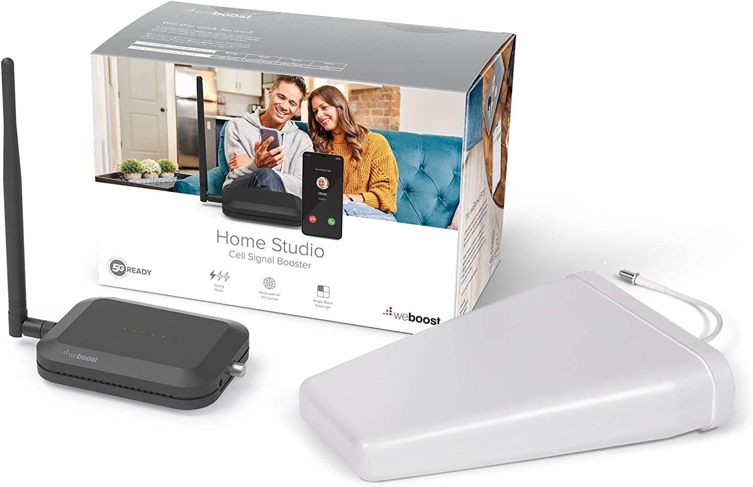 You are currently viewing weBoost Home Studio (470166R) Factory Refurbished Cell Phone Signal Booster Kit | One Room Coverage | All US Carriers – Verizon, AT&T, & More | 5G Ready | 1 Year Manufacturer Warranty