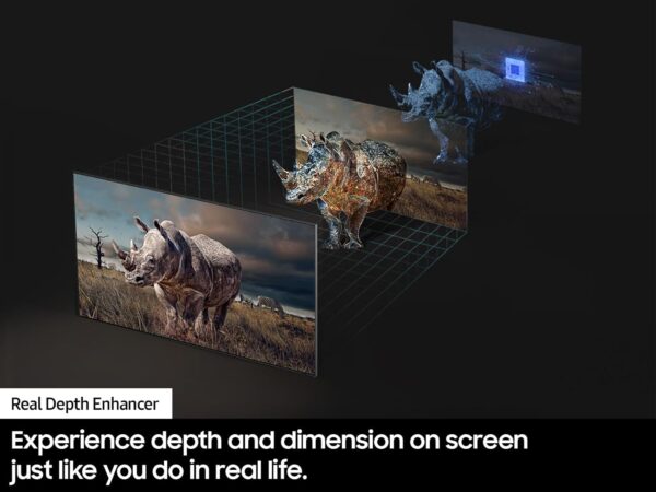 Samsung 65-Inch Class OLED 4K S90D Series HDR+ Smart TV w/Dolby Atmos, Object Tracking Sound Lite, Motion Xcelerator, Real Depth Enhancer, 4K AI Upscaling, Alexa Built-in (QN65S90D, 2024 Model) - Image 8