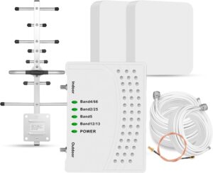 Read more about the article Cell Phone Booster for Home & Muti-Room, Up to 7000Sq. Ft,Cell Phone Signal Booster for Rural Area with 2 Indoor Panel Antennas,Boosts 5G 4G LTE for All U.S. Carriers, FCC Approved