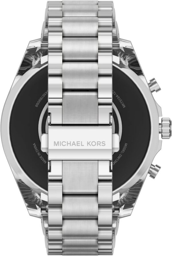Michael Kors Men's or Women's Gen 6 44mm Touchscreen Smart Watch with Alexa Built-in, Fitness Tracker, Sleep Tracker, GPS, Music Control, Smartphone Notifications (Model: MKT5139V) - Image 3
