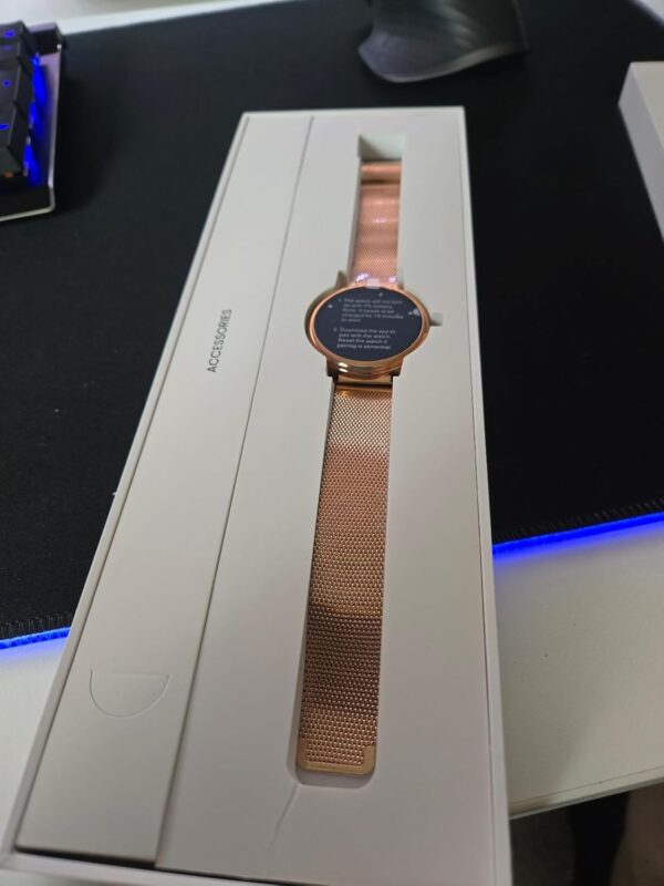 Small Smart Watch for Women with Bluetooth Call, 1.27” Ladies Smart Watch,120+ Sports Modes Step Counter Fitness Watch, HR/BP/SpO2 Sleep Monitor, IP68 Waterproof Smartwatch for Android/iOS Rosegold - Image 8