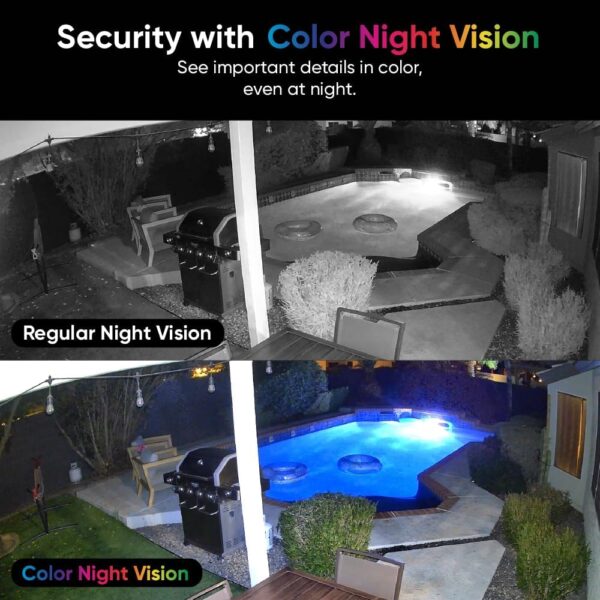 WYZE Cam Pan v3 Indoor/Outdoor IP65 1080P 360° Pan/Tilt/Zoom WiFi Smart Home Security Camera, Motion Tracking for Baby/Pet, Color Night Vision, Works with Alexa&Google Assistant, Free Expert Setup - Image 3