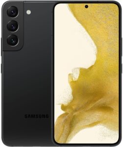 Read more about the article Samsung Galaxy S22 Smartphone, Factory Unlocked Android Cell Phone, 128GB, 8K Camera & Video, Brightest Display, Long Battery Life, Fast 4nm Processor, US Version, Phantom Black (Renewed)