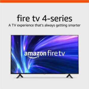 Amazon Fire TV 50″ 4-Series, 4K UHD smart TV with Alexa Voice Remote Enhanced, stream live TV without cable