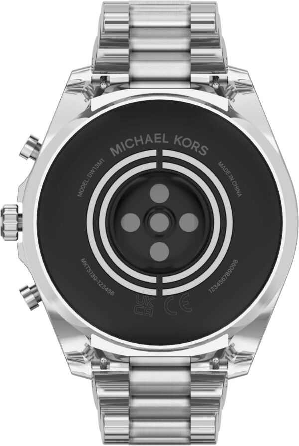 Michael Kors Men's or Women's Gen 6 44mm Touchscreen Smart Watch with Alexa Built-in, Fitness Tracker, Sleep Tracker, GPS, Music Control, Smartphone Notifications (Model: MKT5139V) - Image 4