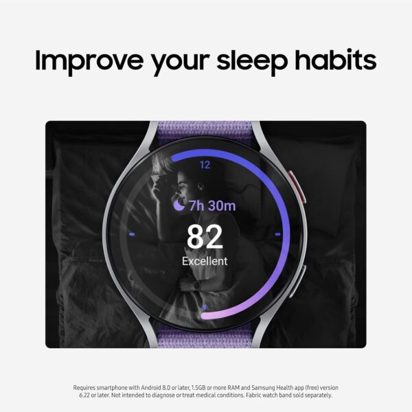 SAMSUNG Galaxy Watch 6 40mm Bluetooth Smartwatch w/ Fitness Tracker, Personalized HR Zones, Advanced Sleep Coaching, Heart Monitor, BIA Sensor, US Version, Gold (Renewed) - Image 2
