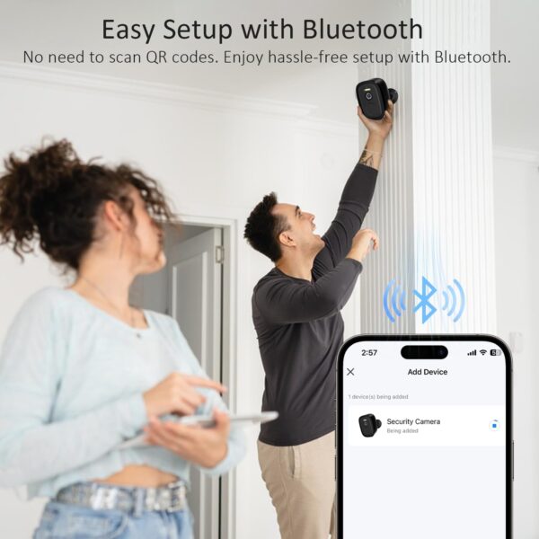 2.4G/5G WiFi Security Cameras Wireless Outdoor, 2K Home Security Camera with AI Motion Detection, Color Night Vision, IP66 Waterproof, 2-Way Audio, Siren, SD/Cloud, Works w/Alexa&Google Assistant 4PC - Image 7