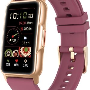 Smart Watch Health Fitness Tracker with 24/7 Heart Rate, Blood Oxygen Blood Pressure Sleep Monitor, 115 Sports Modes, Step Calorie Counter Pedometer IP68 Waterproof for Android and iPhone Women Men