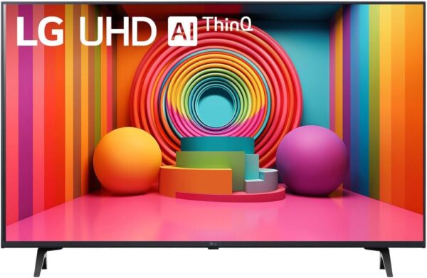 LG 43UT7590PUA 43-Inch UT75 Series LED Smart TV 4K (2024 Model) Bundle with 2 YR CPS Enhanced Protection Pack - Image 2