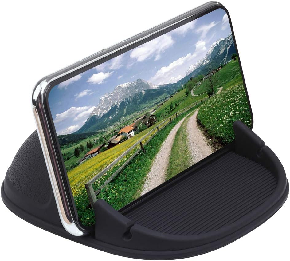 You are currently viewing Car Phone Holder, Anti-Slip Silicone Dashboard Car Pad Compatible with iPhone, Samsung, Android Smart Phones, GPS, KGs3 and More