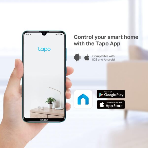 TP-Link Tapo 2K Security Camera for Baby Monitor, Dog Camera w/Motion Detection, 2-Way Audio Siren, Night Vision, Cloud & SD Card Storage, Works w/Alexa & Google Home, 4-Pack (Tapo C110P4) - Image 7
