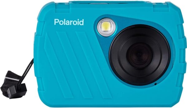 Polaroid IS048 Waterproof Instant Sharing 16 MP Digital Portable Handheld Action Camera, Teal - Image 5