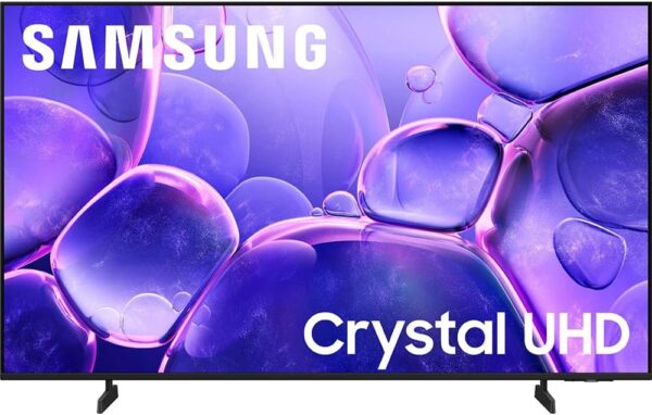 Samsung UN50U8000F 50" Crystal UHD 4K Smart TV (2025) Bundle with Premiere Movies Streaming, Theater Essentials, 6Ft HDMI Cable & Deco Gear CPS Exclusive 26 Month Protection Pack (BEACH-CPS-26M500) - Image 2