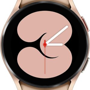 Samsung Galaxy Watch 4 40mm Smart Watch Bluetooth – Pink Gold (Renewed)