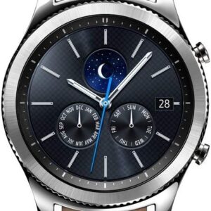SAMSUNG Gear S3 Classic Smartwatch (Bluetooth), SM-R770NZSAXAR US Version with Warranty (Renewed)