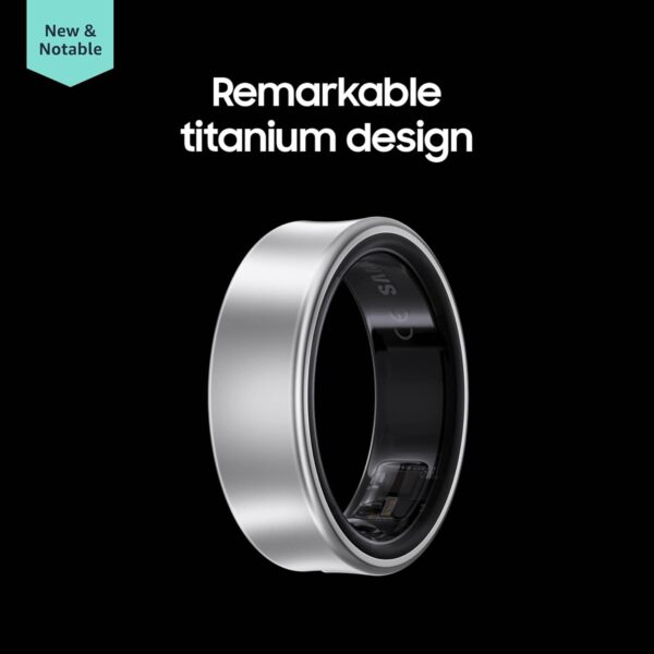 Samsung Galaxy Ring, AI Smart Ring, Size First w/Sizing Kit, No App Subscription, Fitness Monitor, Sleep Tracker, Up to 7-Day Battery, Size 12, Titanium Black [US Version, 1Yr Manufacturer Warranty] - Image 4