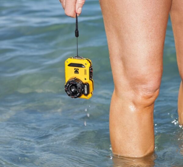 KODAK PIXPRO WPZ2 Rugged Waterproof Shockproof Dustproof WiFi Digital Camera 16MP 4X Optical Zoom 1080P Full HD Video Vlogging Camera 2.7" LCD (Yellow) - Image 9