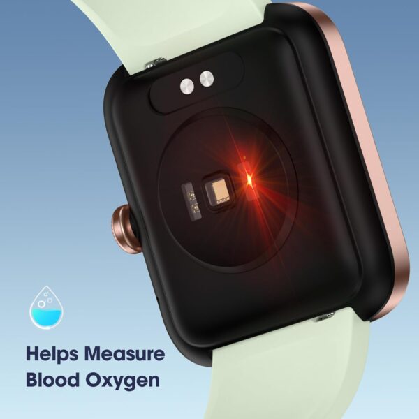 Smart Watch, Fitness Tracker with Heart Rate Monitor, Blood Oxygen, Sleep Tracking, 41mm Smartwatch Waterproof with Pedometer for Women Men Watch Compatible with Android iOS Phones - Image 5