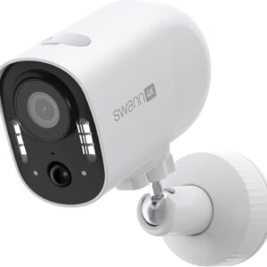 Swann Xtreem 4K Wireless Security Camera, Wireless Camera with 32GB Micro SD & Cloud Storage, Indoor & Outdoor Surveillance, Ideal for Baby Monitor & Home, 2-Way Talk, Wi-Fi, No Monthly Fee, 4KXTRM-GL