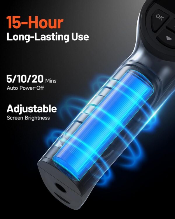 TOPDON TC004 Mini Handheld Thermal Imaging Camera, 240 x 240 TISR Resolution, -4°F to 842°F, 15-Hour Battery Life, 128 x 128 IR Resolution, 25Hz Infrared Camera, High/Low Temp Alerts, Auto Shutdown - Image 2