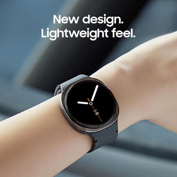 Samsung Galaxy Watch 8 (2025) 40mm LTE Smartwatch, Cushion Design, Fitness Tracker, Sleep Coaching, Running Coach, Energy Score, Heart Rate Tracking, Silver [US Version, 2 Yr Warranty] - Image 4