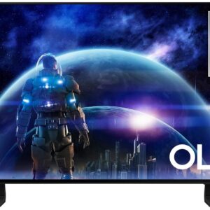 Samsung 42-Inch Class OLED 4K S90D Series HDR Smart TV w/Dolby Atmos, Object Tracking Sound Lite, Motion Xcelerator, Real Depth Enhancer, 4K AI Upscaling, Alexa Built-in (QN42S90D, 2024 Model)