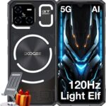 Read more about the article DOOGEE Blade GT AI 5G Rugged Phone Unlocked,LED Light Effect,6nm D7050 CPU,32GB+256GB/2TB,10.5mm Ultra-Thin Android 14 Rugged Smartphone,6.72″ FHD+120Hz,48MP,5500mAh+18W,NFC/Face ID/Fingerprint/WiFi6