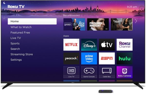 Roku Smart TV 2025 – 75-Inch Pro Series, Mini-LED TV – RokuTV with Backlit Voice Remote Pro – Flat Screen 4K QLED Television with 120Hz Refresh Rate & Dolby Vision IQ, Live News, Sports, Entertainment - Image 14