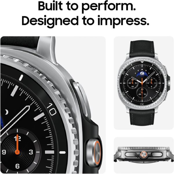 Samsung Galaxy Watch 8 Classic (2025) 46mm Bluetooth Smartwatch + Gift Card, Cushion Design, Rotating Bezel, Quick Button, Sleep Coaching, Running Coach, Black [US Version, 2 Yr Warranty] - Image 2