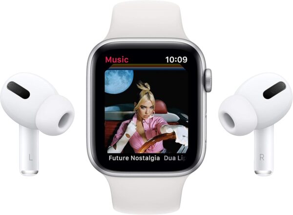 Apple Watch Series 6 (GPS, 44mm) - Space Gray Aluminum Case with Black Sport Band (Renewed) - Image 8