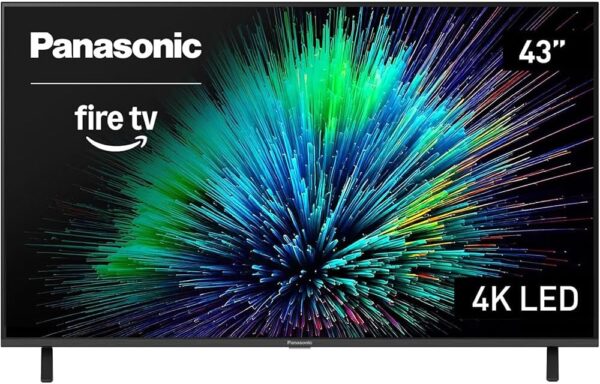 Panasonic TV-43W70BP W70 Series 43 inch LED 4K Ultra HD Smart Fire TV Bundle with WN10 Neck Speaker, 4 YR CPS Enhanced Protection, 2X HDMI Cable & Deco Gear Complete Home Theater Beginner's Guidebook - Image 2
