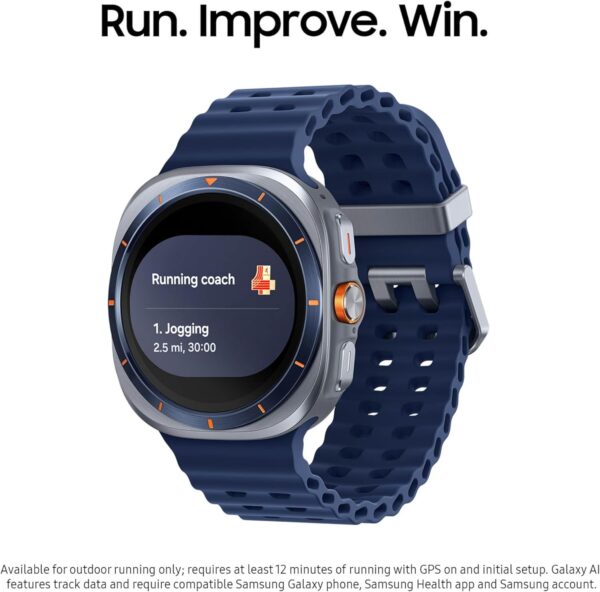 Samsung Galaxy Watch Ultra (2025) 47mm LTE Smartwatch + Gift Card, Titanium Casing, Advanced Sleep Coaching, Running Coach, Energy Score, GPS, Titanium Gray [US Version, 2 Yr Warranty] - Image 4