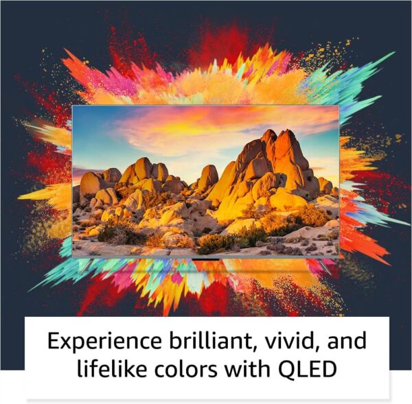 Amazon Fire TV 65" Omni QLED Series 4K UHD smart TV, Dolby Vision IQ, Fire TV Ambient Experience, local dimming, hands-free with Alexa - Image 3