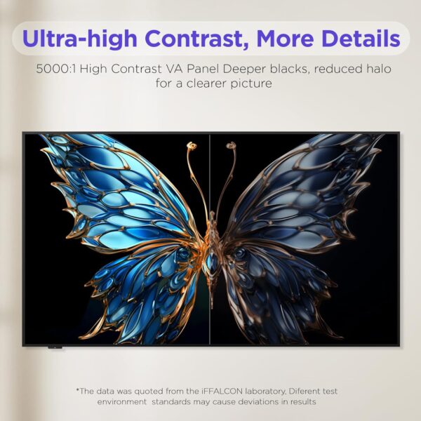 55-Inch Class QLED 4K Smart TV, Ultra-Slim Mural TV, 144Hz, HDR, Art Mode w/AI Art, Wide Color Gamut, Dolby Vision IQ, Dolby Atmos, Google Assistant Voice Remote(55F75, 2025 Model) - Image 6