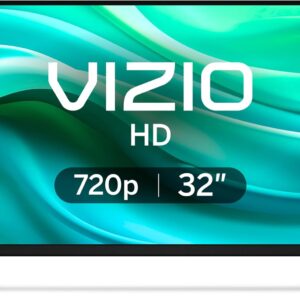 VIZIO 32-inch HD Smart TV 720p LED w/Alexa Compatibility, Google Cast Built-in, Bluetooth Headphone Capable (VHD32M-08, New)