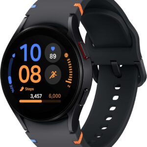 SAMSUNG Galaxy Watch FE 40mm GPS, AI Smartwatch w/Fitness Tracking, BIA Sensor, Personalized HR Zones, Heart Rate Tracker, Sleep Monitor, 2024, Black (US Version) (Renewed)
