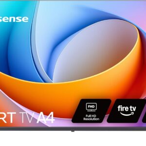 Hisense 40-Inch Class A4 Series FHD 1080p Smart Fire TV (40A4NF, 2025 Model) – DTS Virtual: X, Slim Bezel Design, Alexa Built in