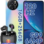 Read more about the article Blackview Shark8 Unlocked Phones, 16GB+256GB/SD 2TB Android Phones, MTK G99, 120Hz 6.78″ FHD+, 33W Fast Charge 5000mAh, Android 13 Mobile Phone, 64MP Camera, NFC/Fingerprint/198g, T-Mobile Cellphone