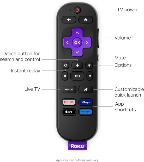 Roku Smart TV 2025 – 75-Inch Select Series, 4K HDR TV – RokuTV with Enhanced Voice Remote – Flat Screen LED Television with Wi-Fi for Streaming Live Local News, Sports, Family Entertainment - Image 10