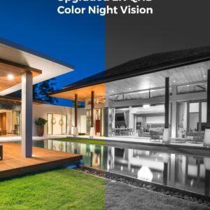 REOLINK Wireless Outdoor Security Camera Lumus 2K, Upgraded 4MP Spotlight Color Night Vision, 2.4/5GHz Dual-Band WiFi Plug in Camera, Smart Person/Vehicle/Animal Detection, Two-Way Talk, Local Storage
