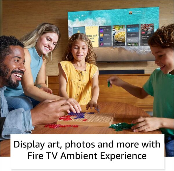 Amazon Fire TV 65" Omni QLED Series 4K UHD smart TV, Dolby Vision IQ, Fire TV Ambient Experience, local dimming, hands-free with Alexa - Image 4