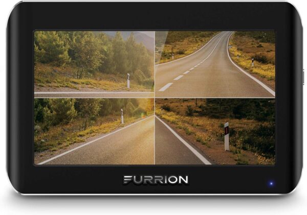 Furrion Vision S 3-Camera Wireless RV Backup System with 5-Inch Monitor, 1 Rear Sharkfin, 2 Side Running Light Cameras, Infrared Night Vision, Wide-Angle View, Hi-Res, IP65 Waterproof - FOS05TAEN - Image 2