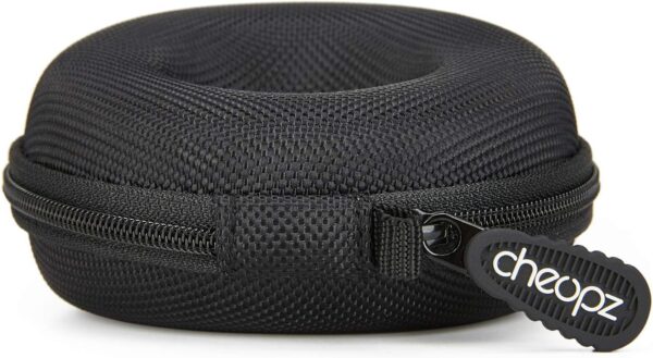 Cheopz Travel Watch Case Single Storage Box for Wristwatches & Smart Watches up to 50mm, Black - Image 8
