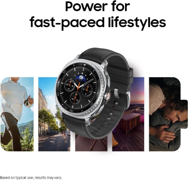 Samsung Galaxy Watch 8 Classic (2025) 46mm Bluetooth Smartwatch + Gift Card, Cushion Design, Rotating Bezel, Quick Button, Sleep Coaching, Running Coach, Black [US Version, 2 Yr Warranty] - Image 7